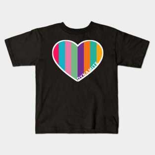 I Heart Dynamite Kids T-Shirt